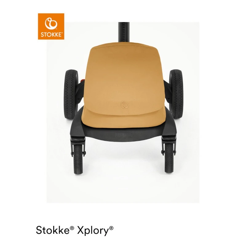 Poussette Xplory® X STOKKE® Golden Yellow 6 Poussette Xplory® X STOKKE® Golden Yellow – Image 4