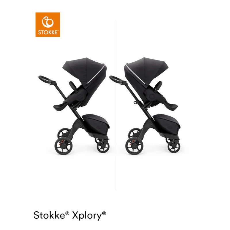 Poussette Xplory® X STOKKE® Rich Black 4 Poussette Xplory® X STOKKE® Rich Black – Image 2