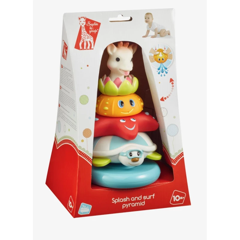 Pyramide De Bain Splash And Surf VULLI Sophie La Girafe 4 Pyramide De Bain Splash And Surf VULLI Sophie La Girafe – Image 2