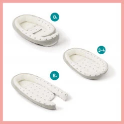 Réducteur De Lit Doomoo BABYMOOV Gris -MADE4BABY BOUTIQUE reducteur de lit doomoo babymoov gris 3