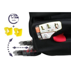 Siège Auto Gr23 Isofix Renofix Softness RENOLUX Carbon -MADE4BABY BOUTIQUE renofix rehausseur isofix 4