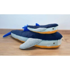 Requin Bleu "Trésors Marins" HISTOIRE D'OURS Bleu -MADE4BABY BOUTIQUE requin bleu 2