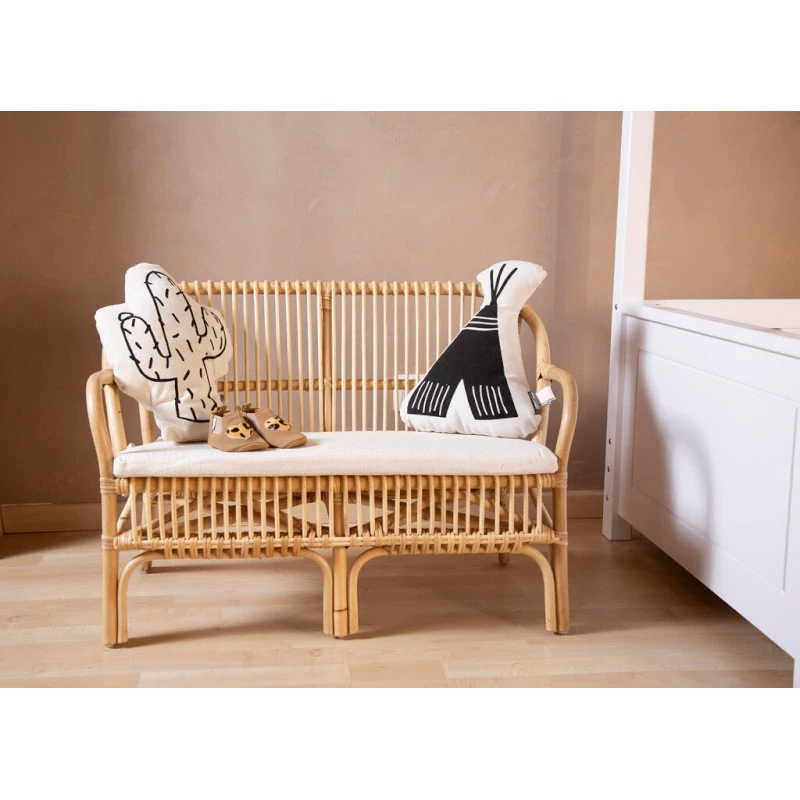 Banc En Rotin Naturel Montana CHILDHOME 5 Banc En Rotin Naturel Montana CHILDHOME – Image 3