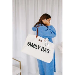 Sac à Langer Family Bag CHILDHOME Teddy Ecru -MADE4BABY BOUTIQUE sac a langer family bag 8