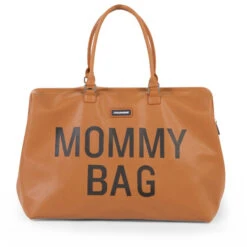 Sac à Langer Mommy Bag CHILDHOME Cuir Brun -MADE4BABY BOUTIQUE sac a langer mommy bag 7