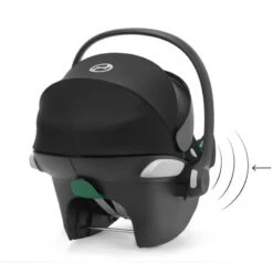 Siege-auto Aton B2 I-Size CYBEX Volcano Black -MADE4BABY BOUTIQUE siege auto aton b2 i size cybex volcano black 3