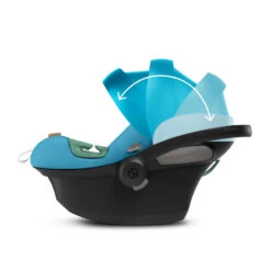 Siège-auto Aton S2 I-Size CYBEX Beach Blue -MADE4BABY BOUTIQUE siege auto aton s2 i size cybex beach blue 5