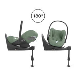 Siège-auto Cloud T I-Size Plus CYBEX Leaf Green -MADE4BABY BOUTIQUE siege auto cloud t i size plus cybex leaf green 2