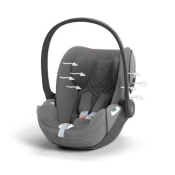Siège-auto Cloud T I-Size Plus CYBEX Mirage Grey 19 Siège-auto Cloud T I-Size Plus CYBEX Mirage Grey -MADE4BABY BOUTIQUE siege auto cloud t i size plus cybex mirage grey 6