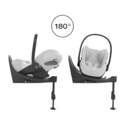 Siège-auto Cloud T I-Size Plus CYBEX Platinum White -MADE4BABY BOUTIQUE siege auto cloud t i size plus cybex platinum white 4