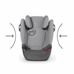 Siège Auto Gr2/3 Solution M-Fix CYBEX Pepper Black -MADE4BABY BOUTIQUE siege auto gr2 3 solution m fix cybex pepper black 1