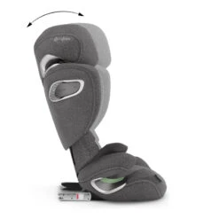 Siège-auto I-Size 100 – 150 Cm Solution T I-Fix Plus CYBEX Mirage Grey -MADE4BABY BOUTIQUE siege auto i size 100 150 cm solution t i fix plus cybex mirage grey 3