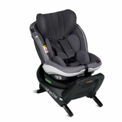 Siège-auto Izi Twist M ISize BESAFE Melange Metallic -MADE4BABY BOUTIQUE siege auto izi twist m isize besafe melange metallic 3