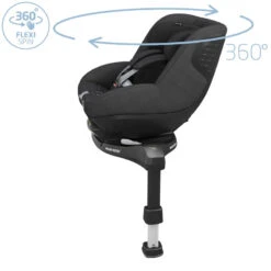 Maxi-Cosi Siege Auto Pearl 360 Pro MAXI COSI Authentic Black -MADE4BABY BOUTIQUE siege auto pearl 360 pro maxi cosi authentic black 5