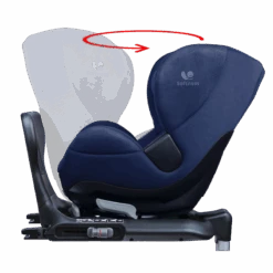 Siège-auto Pivotant I-Size 40-105 Cm Gaïa Softness® RENOLUX Ocean -MADE4BABY BOUTIQUE siege auto pivotant i size 40 105 cm gaia softness renolux ocean 1