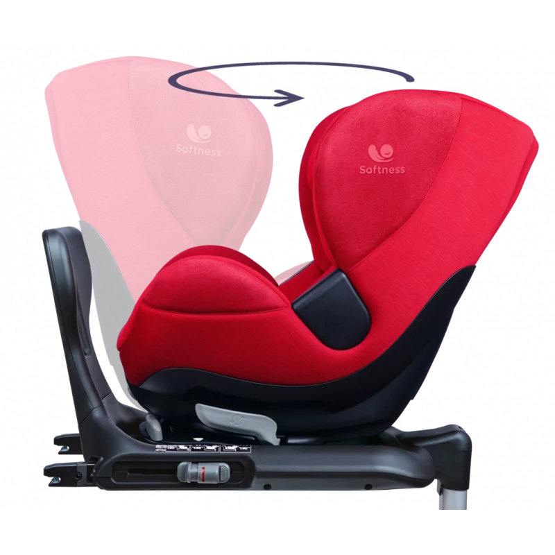 Siège-auto Pivotant I-Size 40-105 Cm Gaïa Softness® RENOLUX Passion 5 Siège-auto Pivotant I-Size 40-105 Cm Gaïa Softness® RENOLUX Passion – Image 3