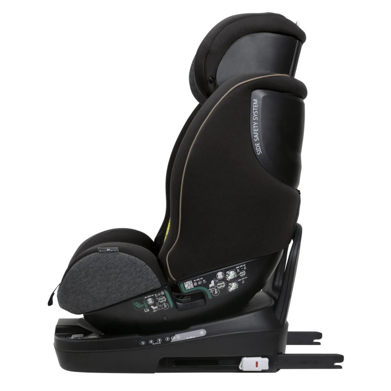 Siege-auto Seat3fit I-Size CHICCO Black Melange 18 Siege-auto Seat3fit I-Size CHICCO Black Melange – Image 16