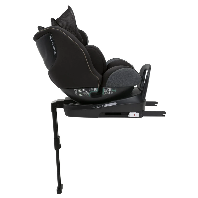 Siege-auto Seat3fit I-Size CHICCO Black Melange 8 Siege-auto Seat3fit I-Size CHICCO Black Melange – Image 6