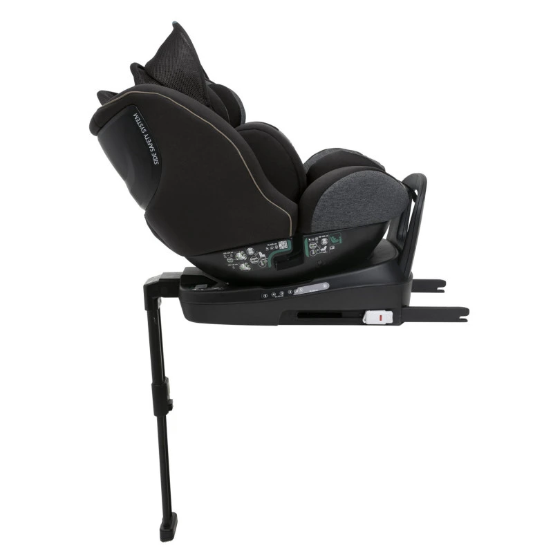 Siege-auto Seat3fit I-Size CHICCO Black Melange 9 Siege-auto Seat3fit I-Size CHICCO Black Melange – Image 7