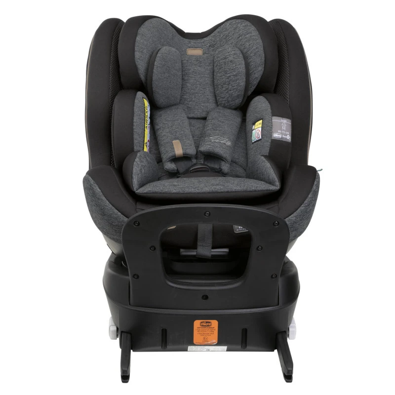 Siege-auto Seat3fit I-Size CHICCO Black Melange 11 Siege-auto Seat3fit I-Size CHICCO Black Melange – Image 9