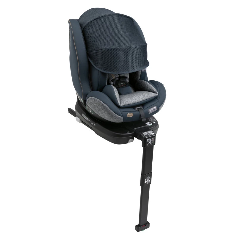 Siege-auto Seat3fit I-Size CHICCO Graphite Melange 4 Siege-auto Seat3fit I-Size CHICCO Graphite Melange – Image 2