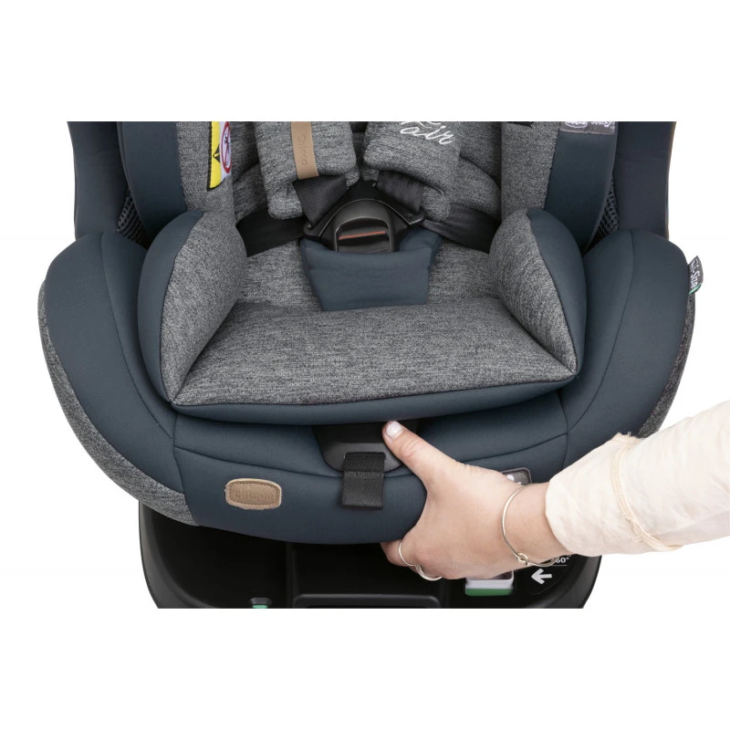 Siege-auto Seat3fit I-Size CHICCO Graphite Melange 17 Siege-auto Seat3fit I-Size CHICCO Graphite Melange – Image 15