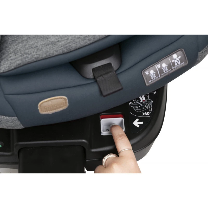 Siege-auto Seat3fit I-Size CHICCO Graphite Melange 18 Siege-auto Seat3fit I-Size CHICCO Graphite Melange – Image 16