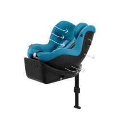 Siège-auto Sirona GI I-Size Plus CYBEX Beach Blue -MADE4BABY BOUTIQUE siege auto sirona gi i size plus cybex beach blue 3