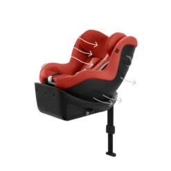 Siège-auto Sirona GI I-Size Plus CYBEX Hibiscus Red -MADE4BABY BOUTIQUE siege auto sirona gi i size plus cybex hibiscus red 2