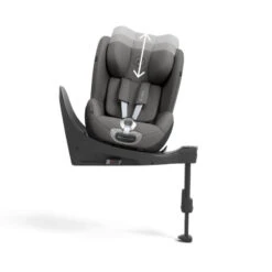 Siège-auto Sirona T I-Size CYBEX Mirage Grey -MADE4BABY BOUTIQUE siege auto sirona t i size cybex mirage grey 4