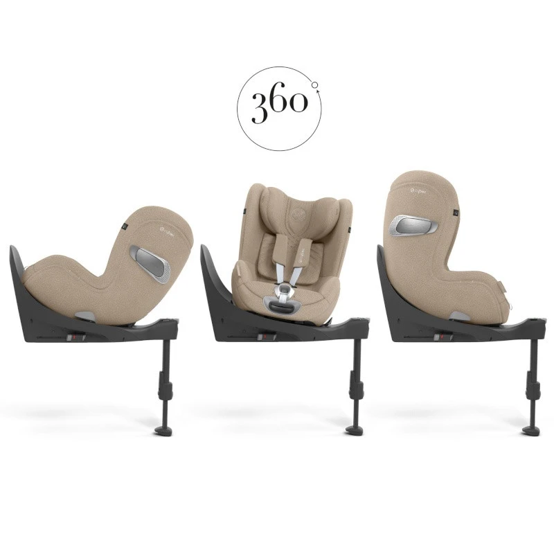 Siège-auto Sirona T I-Size Plus CYBEX Cozy Beige 6 Siège-auto Sirona T I-Size Plus CYBEX Cozy Beige – Image 4