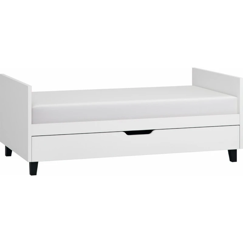 Lit 70x140 VOX Simple Blanc 4 Lit 70x140 VOX Simple Blanc – Image 2