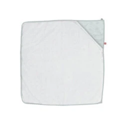 Sortie Bain Fleur De Coton RED CASTLE Blanc/Plumetis Gris