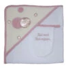 Sortie De Bain + Gant LES CHATOUNETS Bulle -MADE4BABY BOUTIQUE sortie de bain gant les chatounets bulle