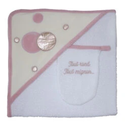 Sortie De Bain + Gant LES CHATOUNETS Bulle