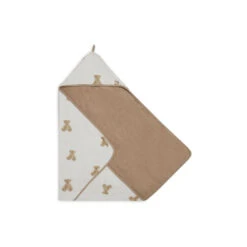 Sortie De Bain Gots 75x75 JOLLEIN Teddy Bear