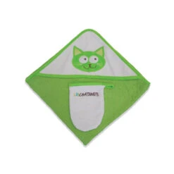 Sortie De Bain LES CHATOUNETS Verte