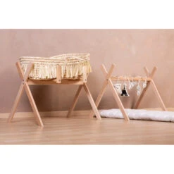 Support De Couffin CHILDHOME Naturel -MADE4BABY BOUTIQUE support de moise 3