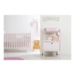 Table à Langer Cindy + Tiroir Soft Close PERICLES Pink 9 Table à Langer Cindy + Tiroir Soft Close PERICLES Pink -MADE4BABY BOUTIQUE table a langer cindy tiroir soft close pericles pink 2