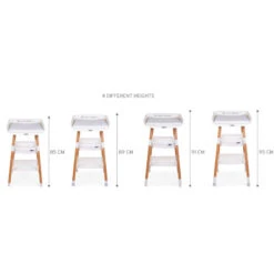 Table à Langer Evolux CHILDHOME Naturel/blanc -MADE4BABY BOUTIQUE table a langer evolux childhome naturelblanc 2