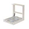 Table à Langer Murale Wicki GBASIC Blanche / Papillons -MADE4BABY BOUTIQUE table a langer murale wicki gbasic blanche papillons