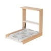Table à Langer Murale Wicki GBASIC Naturel / Papillons -MADE4BABY BOUTIQUE table a langer murale wicki gbasic naturel papillons