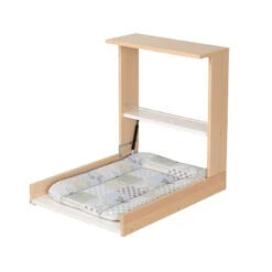 Table à Langer Murale Wicki GBASIC Naturel / Papillons