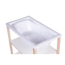 Table à Langer Et Baignoire CHILDHOME Naturel/blanc -MADE4BABY BOUTIQUE table a langer pour baignoire childhome reference 21 a1 naturalwhite 1