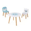 Ensemble Table + 2 Chaises Pour Enfant JANOD Banquise -MADE4BABY BOUTIQUE table et 2 chaises