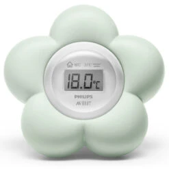 PHILIPS AVENT Thermomètre Numérique Bain Et Chambre AVENT Fleur Vert