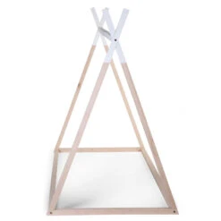 Lit Tipi 90x200 CHILDHOME Blanc/naturel -MADE4BABY BOUTIQUE tipi lit 2