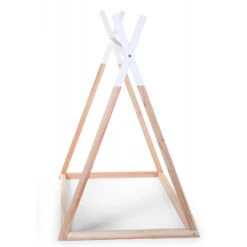Lit Tipi 70x140 CHILDHOME Nature/Blanc -MADE4BABY BOUTIQUE tipi lit 70cx140 3