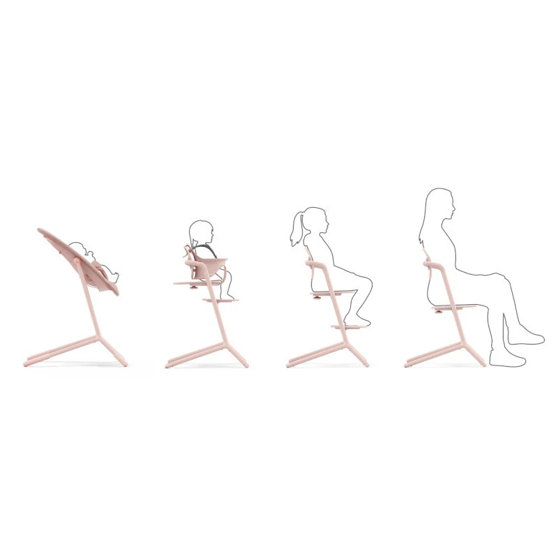 Transat Bouncer Pour Lemo 2 CYBEX Pearl Pink 9 Transat Bouncer Pour Lemo 2 CYBEX Pearl Pink – Image 7