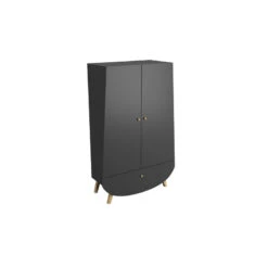 Armoire Trapèze SONGES ET RIGOLADES Gris Anthracite
